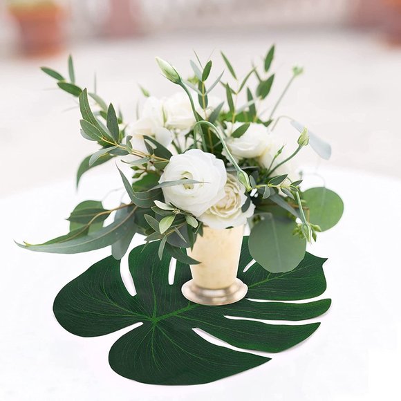 10 Tropical Palm Leaves Plant - Picture 1 of 7